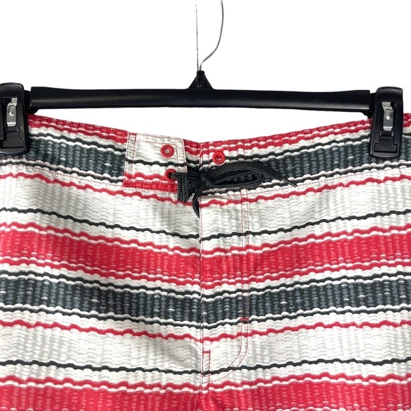 Multicolor Striped Omni Shield Board Shorts Size 38 - Picture 8 of 9
